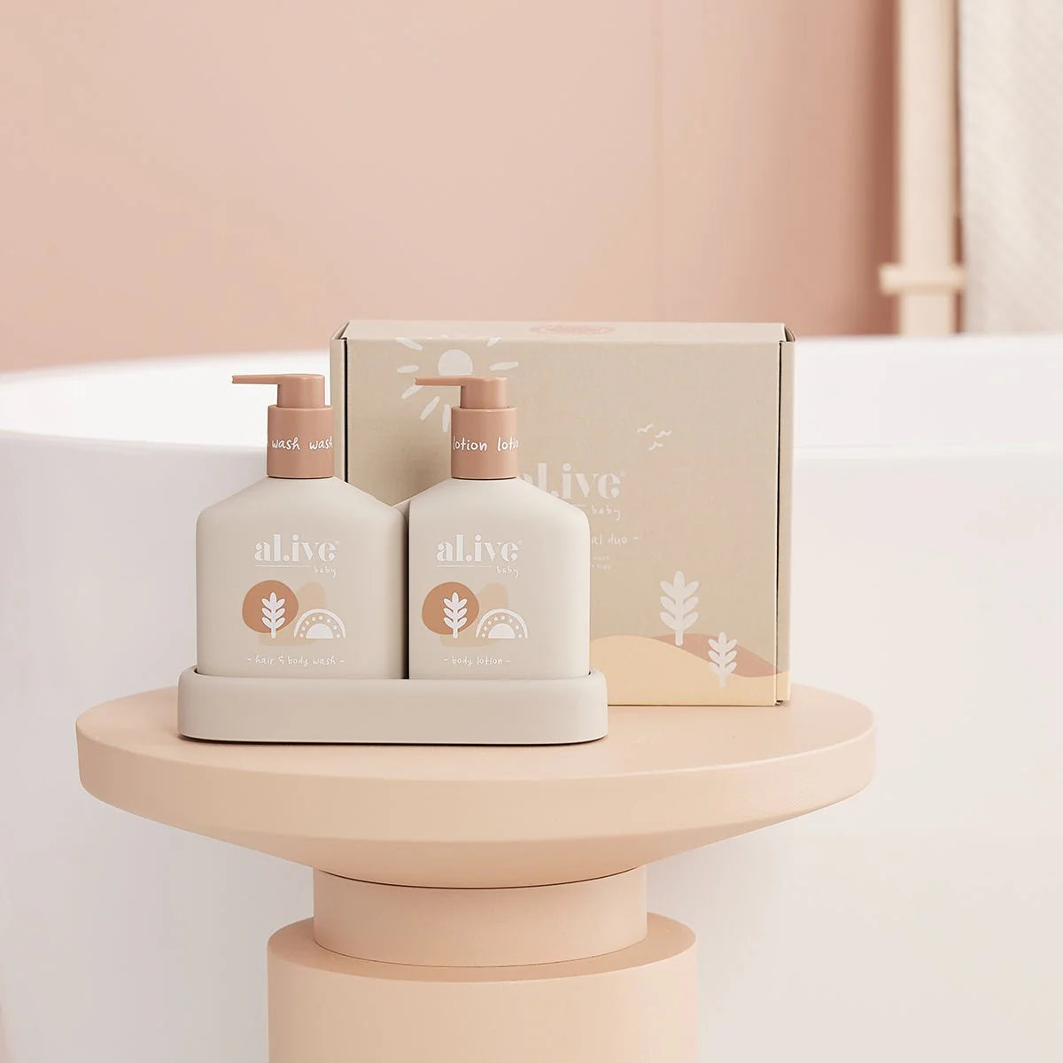 al.ive body - Baby Hair & Body Duo - Calming Oatmeal