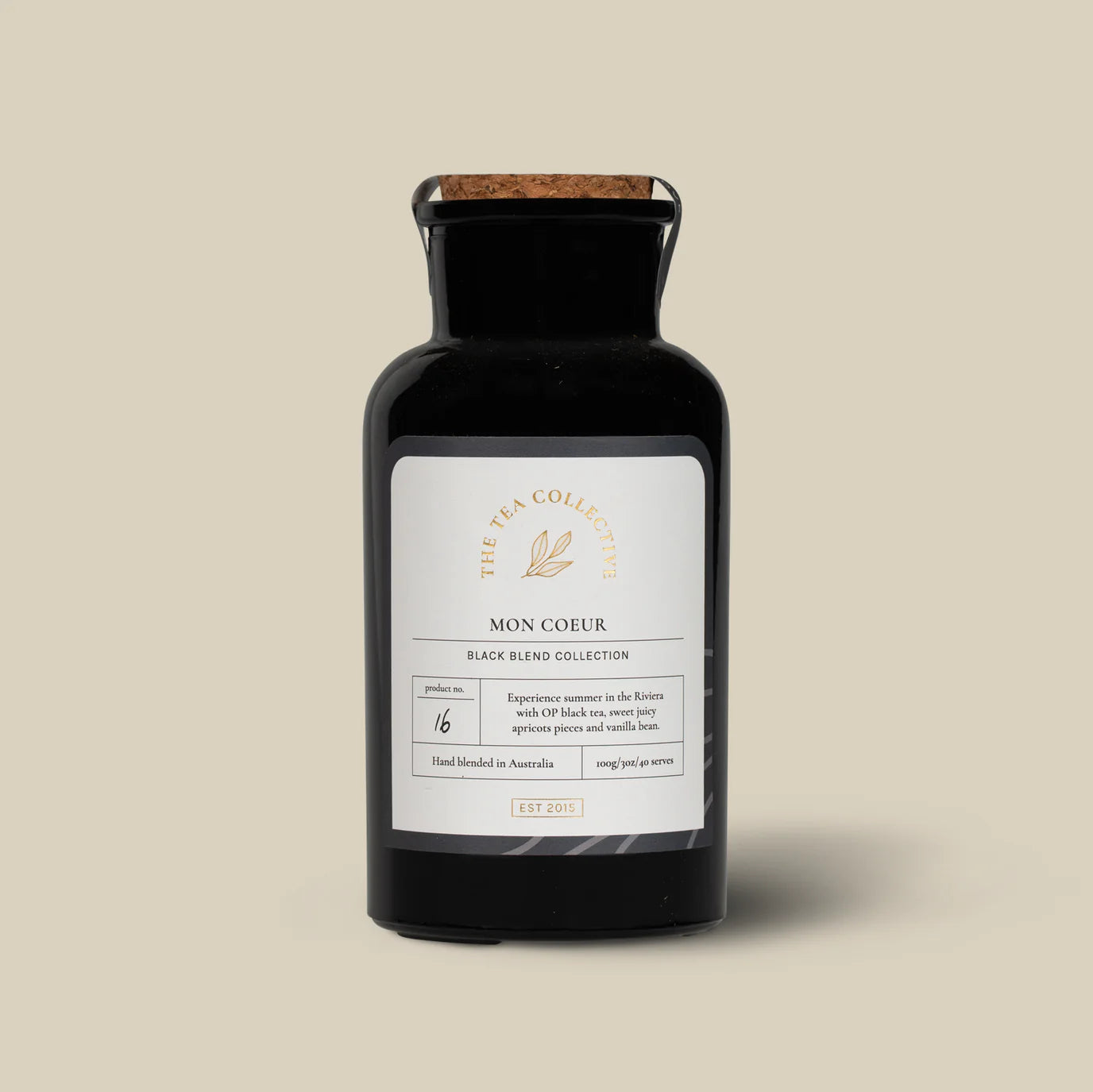 The Tea Collective - Mon Coeur - Boutique Jar with 18 Tea Bags