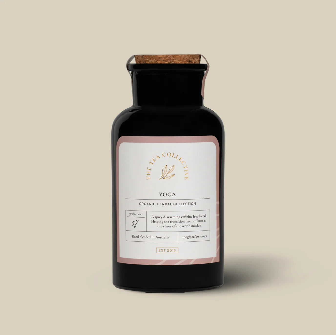 The Tea Collective - Yoga - Boutique Jar with 18 Tea Bags