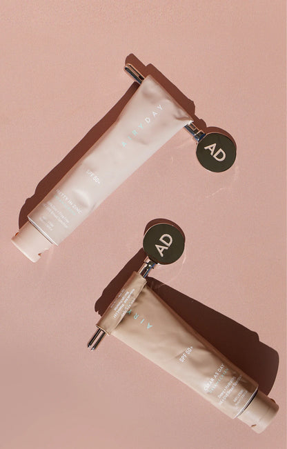 Tube Key (Silver + Nude Logo)
