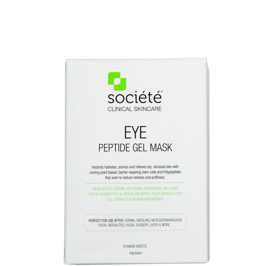 Eye peptide gel masks
