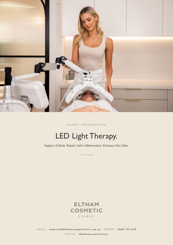 ECC LED Light Therapy information pack