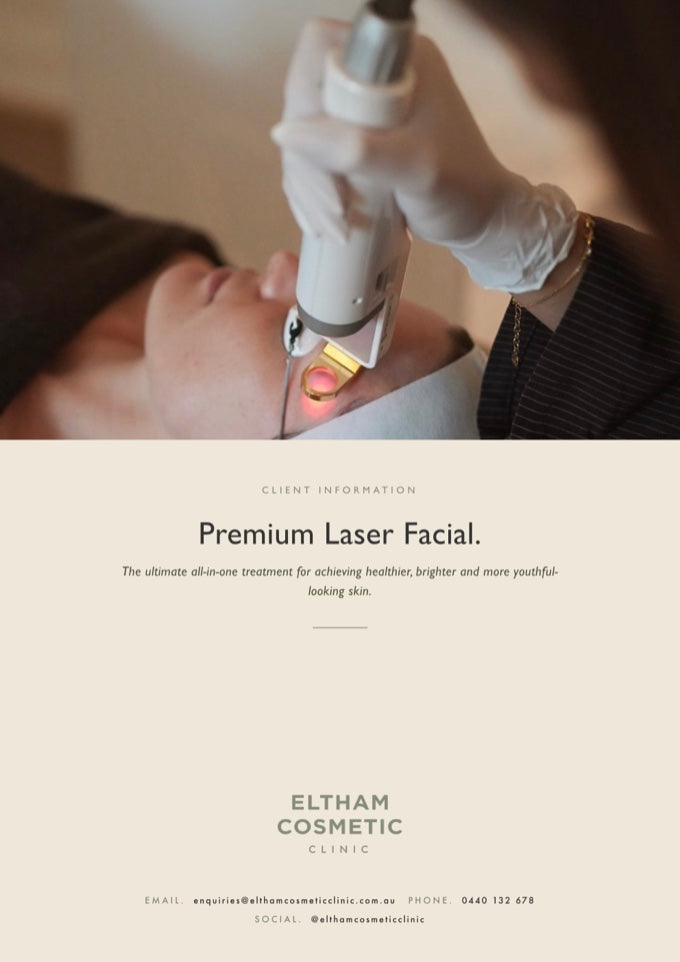 ECC Premium Laser Facial information pack